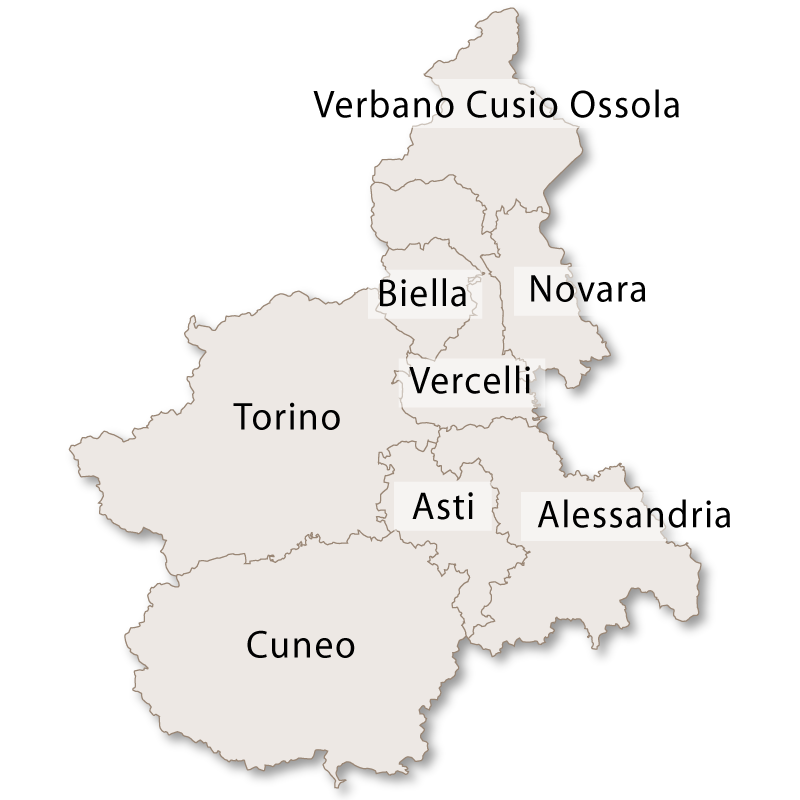 Provinces of Piedmont