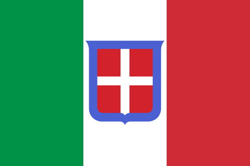 The Italian flag, il tricolore, flags italy