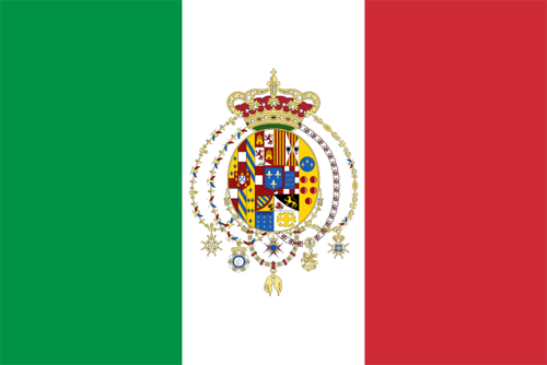The Italian flag, il tricolore, flags italy
