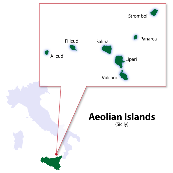 Aeolian Islands, Lipari, Vulcano, Salina, Panarea, Stromboli, Filicudi, Alicudi, Eolie 