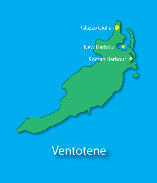 The Pontine Islands, Ponza, Palmarola, Ventotene, Santo Stefano, Gavi, Zanone