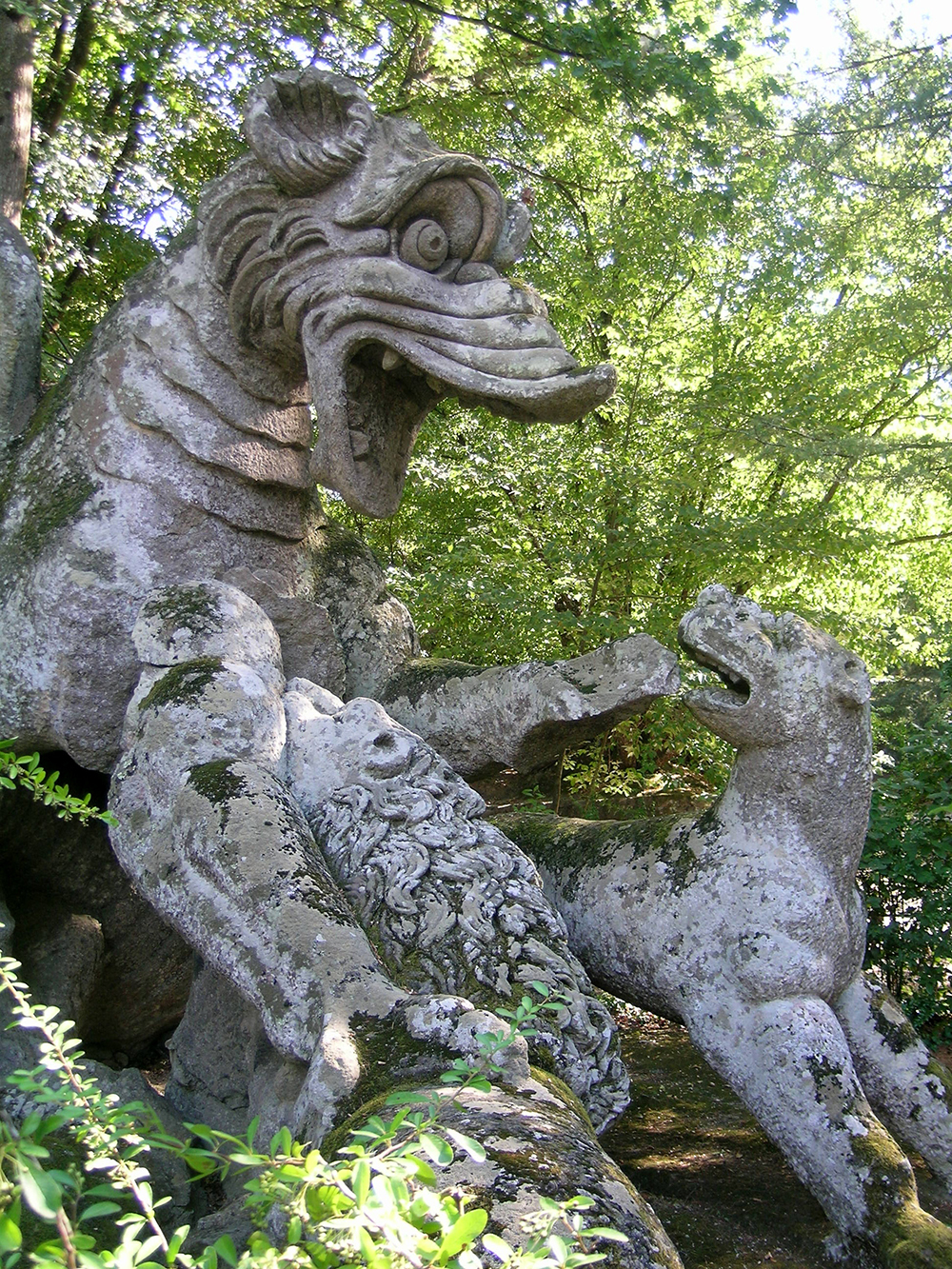 Gardens of Bomarzo, Parco dei Mostri, Monster Park, Sacred Forest, Villa of Wonders