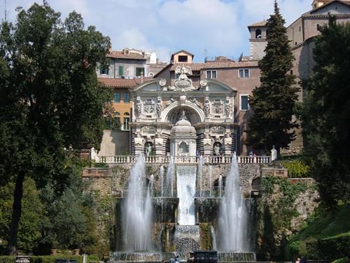 Tivoli Gardens, Villa d'Este, tivoli, province of viterbo, lazio
