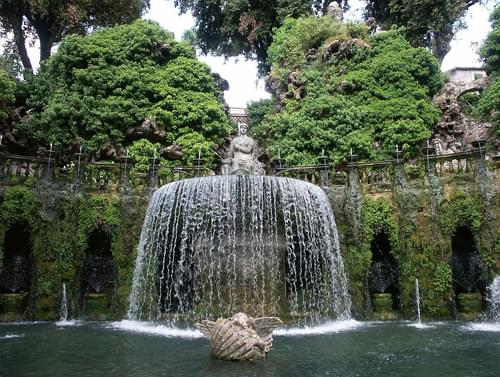 Tivoli Gardens, Villa d'Este, tivoli, province of roma, lazio