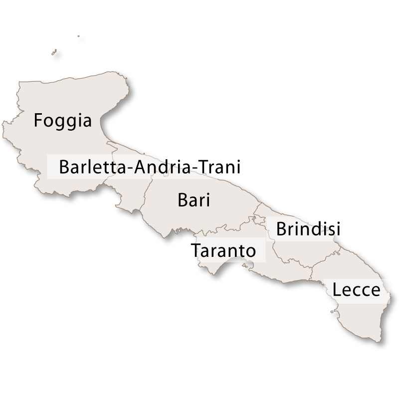Puglia provinces